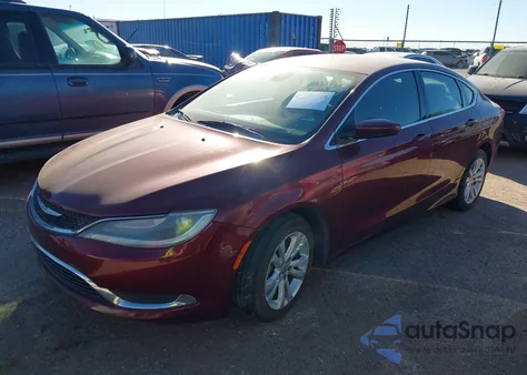 2015 Chrysler 200 Limited z USA, uszkodzony, nr VIN 1C3CCCAB6FN589870